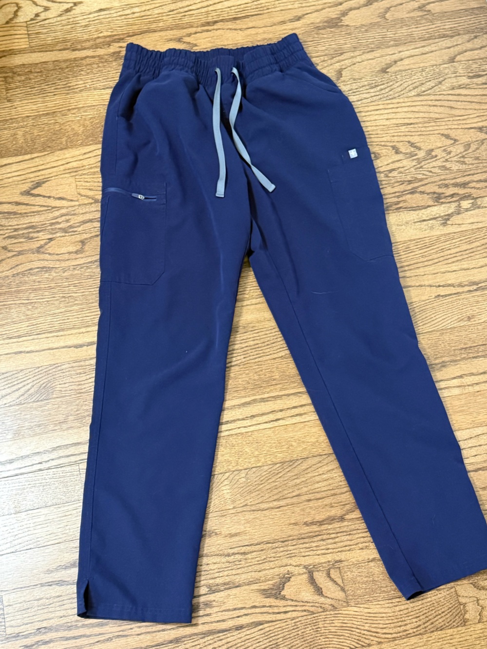 Women's High Waisted Yola Skinny Scrub Pant Navy